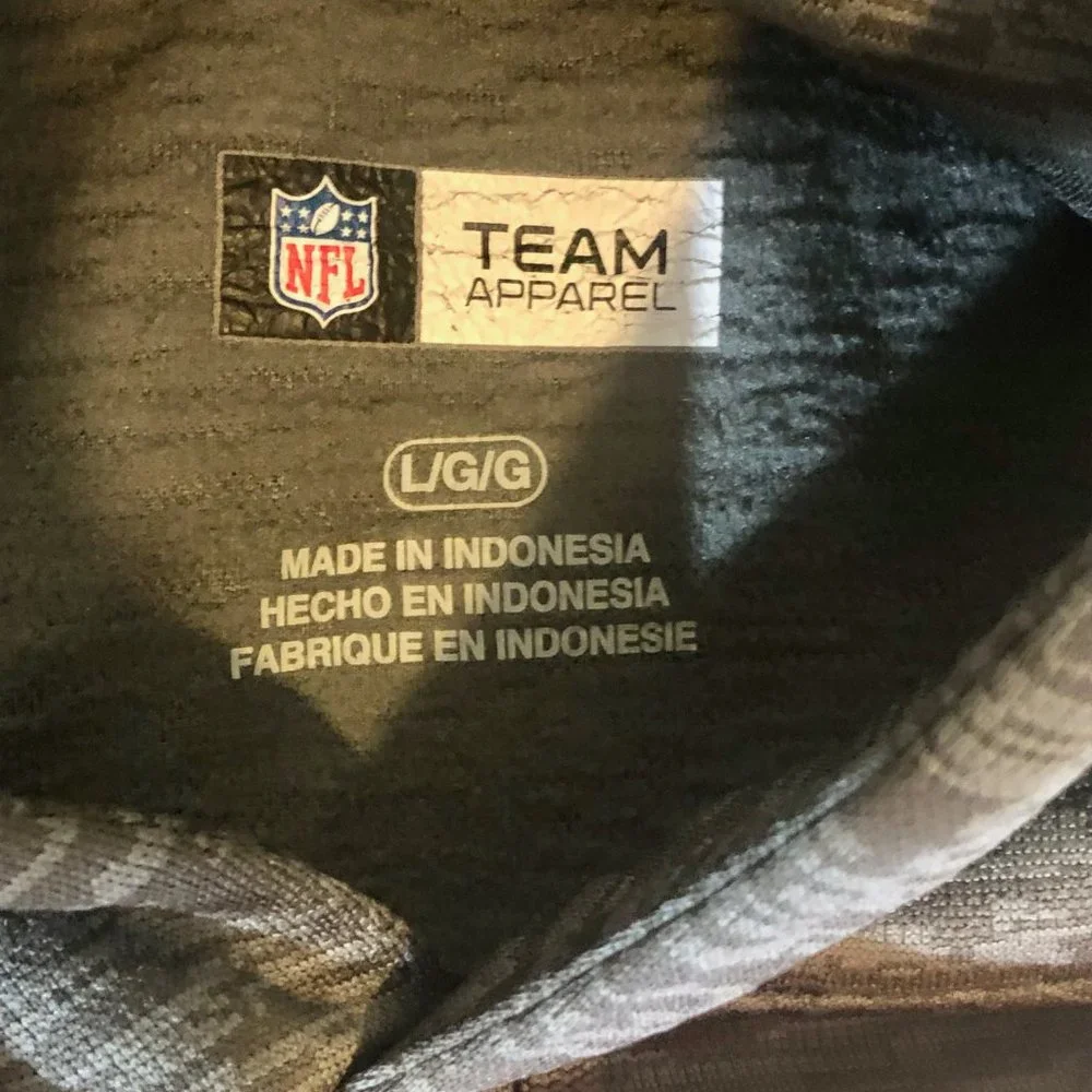Los Angeles Rams - Adidas Grey Hoodie - Men Large Great Condition - Picture 8 of 11